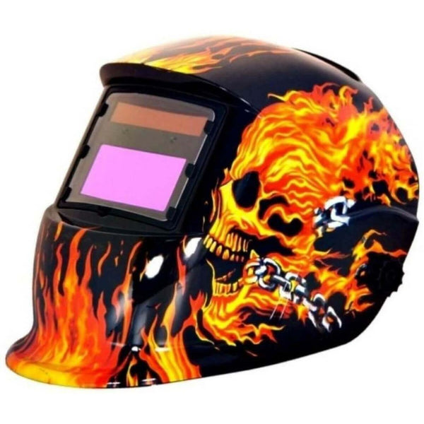 Automatische Lashelm - Model: Doodshoofd/Skull - BestQuality.nl